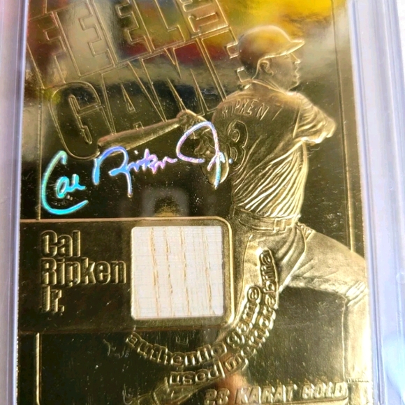 🔥CAL RIPKEN "Feel The Game" Used Bat Card - Picture 7 of 7